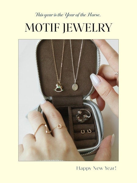 Jewelry with New Year Motif