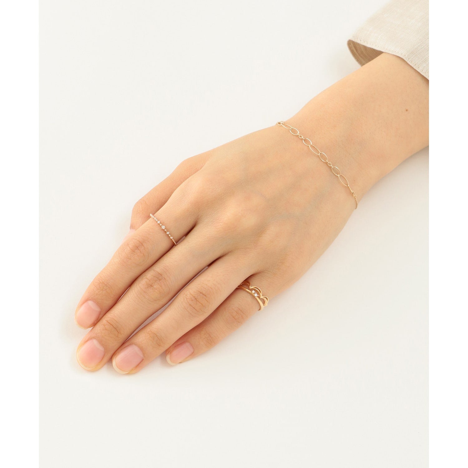 K10ピンキーリング ピンキーリング ノジェス アクセサリー Nojess