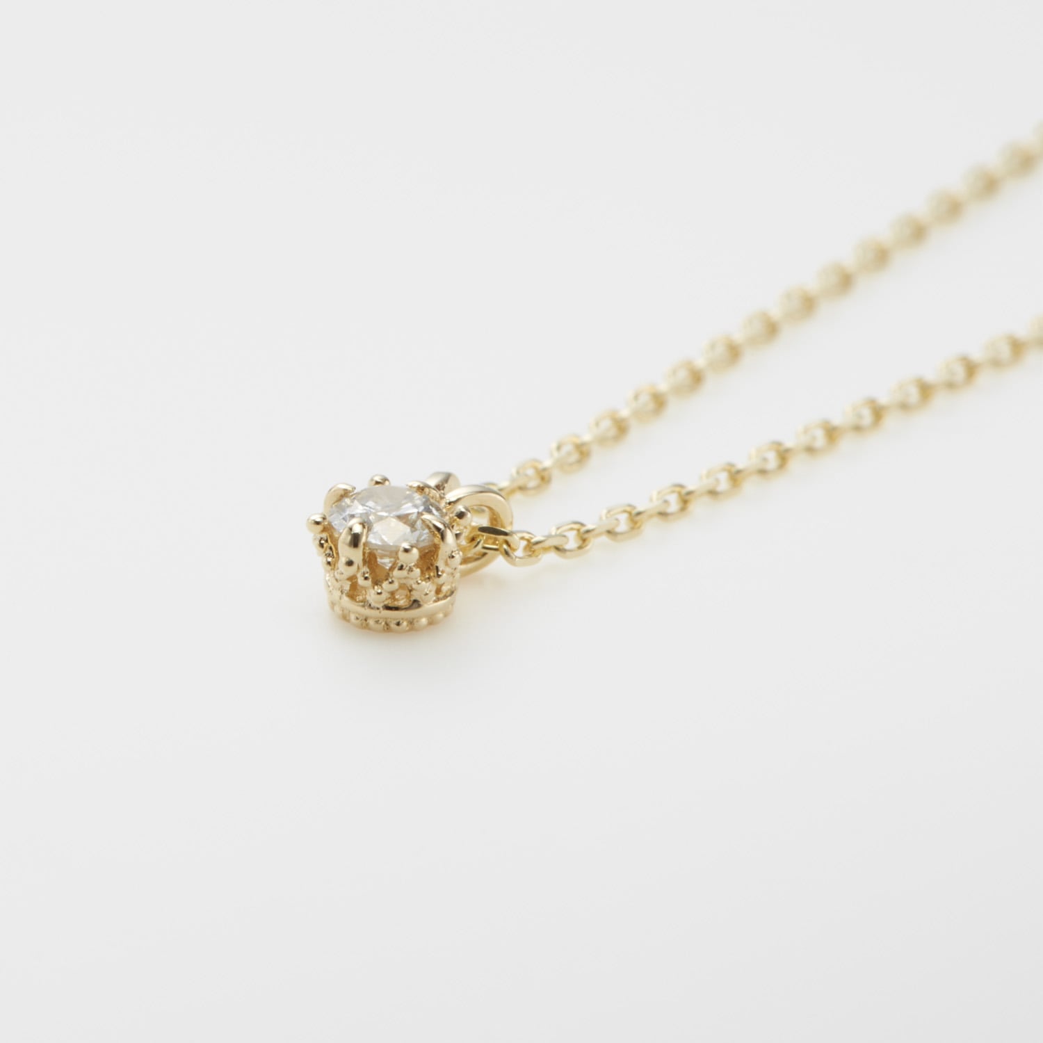 K10ダイヤモンドネックレス(0.05ct)｜ネックレス｜ノジェス 公式 ...