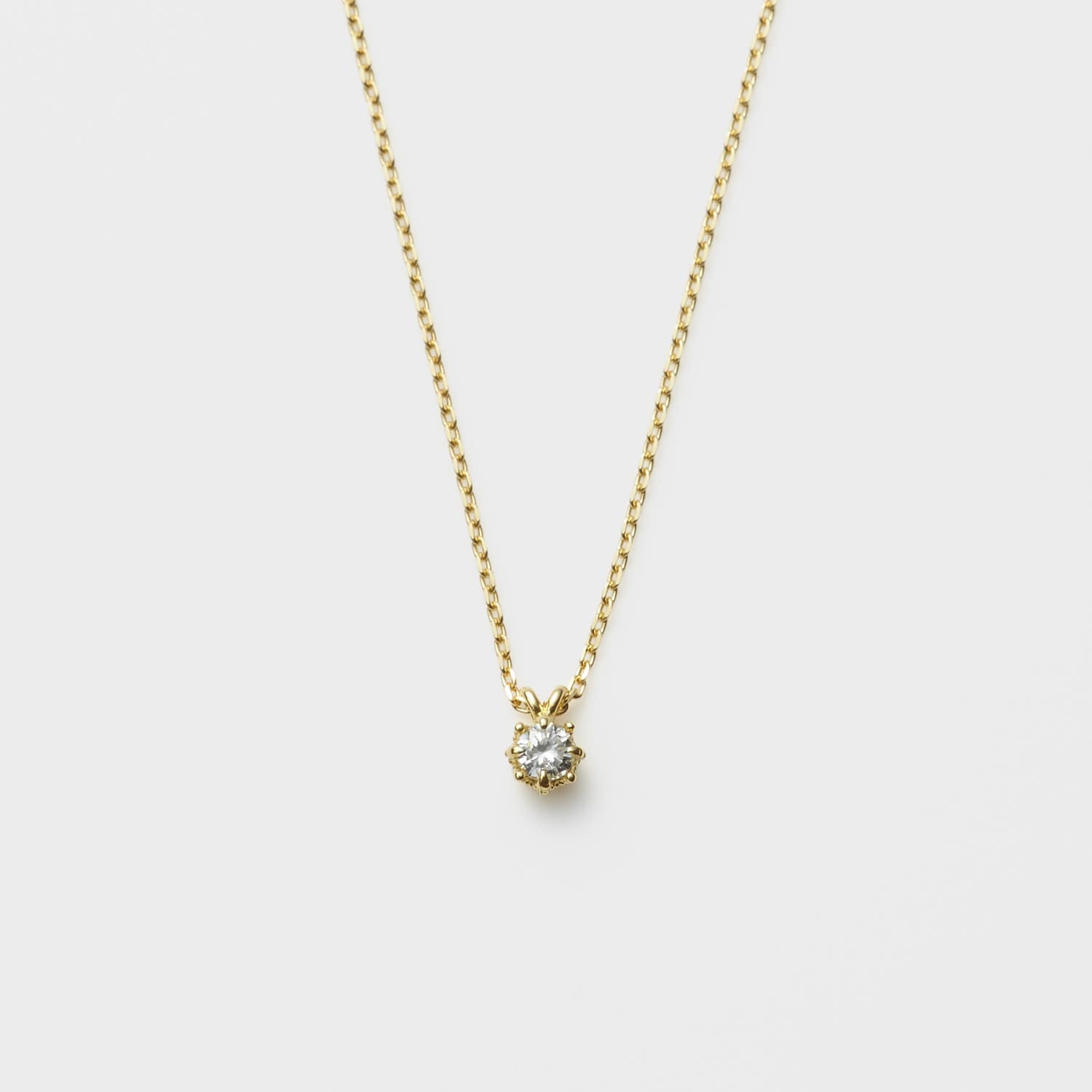 K18ダイヤモンドネックレス(0.05ct)|ネックレス|ノジェス 公式