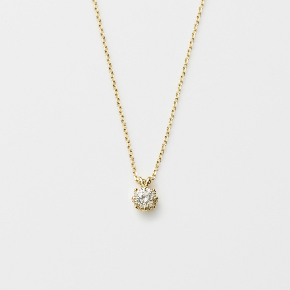 K18ダイヤモンドネックレス(0.15ct)|ネックレス|ノジェス 公式