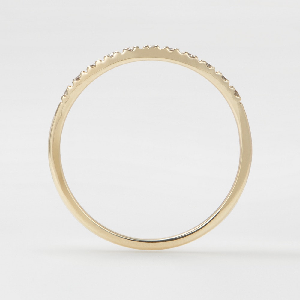 【Pocket Ring】K10ダイヤモンドリング 詳細画像