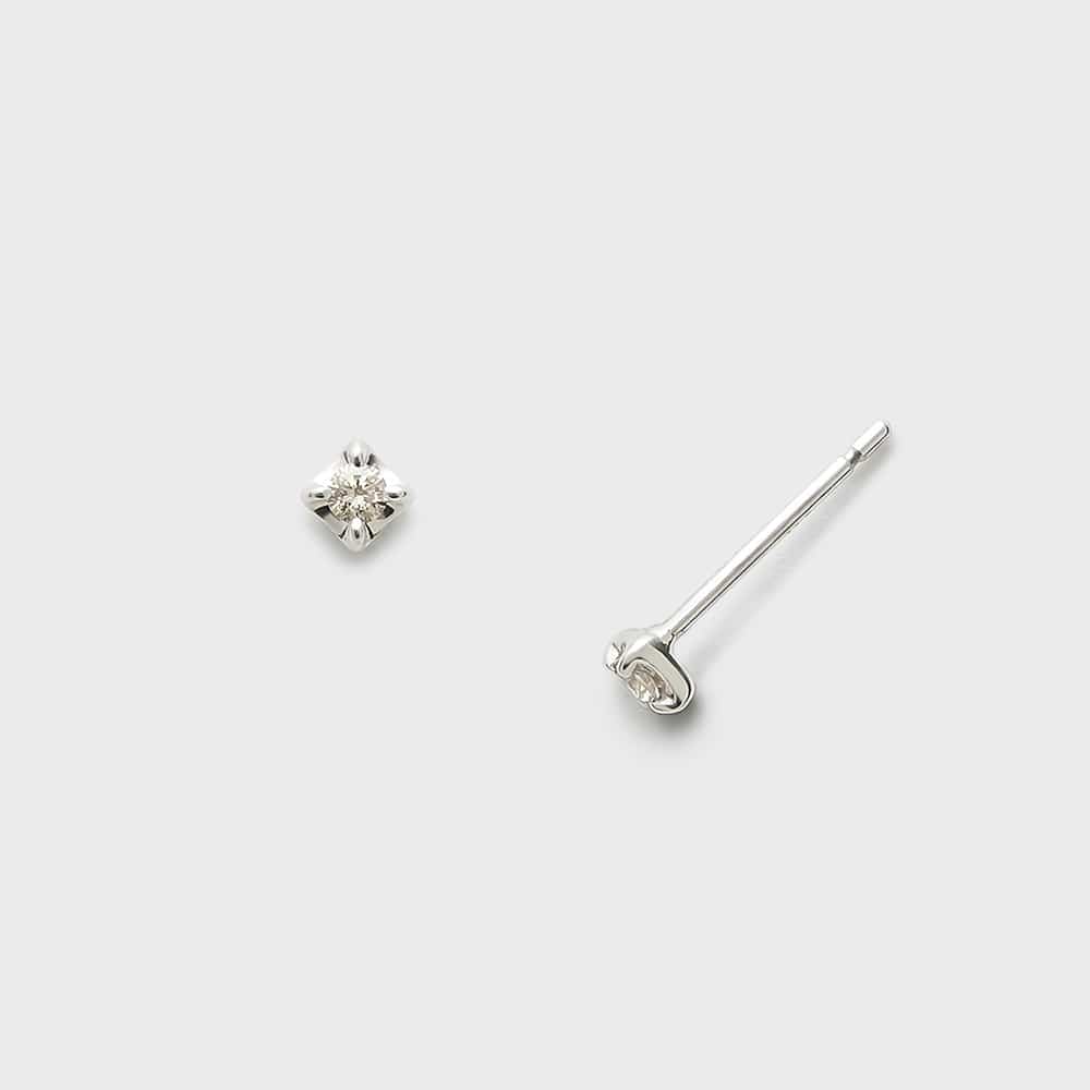 シルバーダイヤモンドピアス（0.03ct）｜ピアス｜ノジェス 公式 