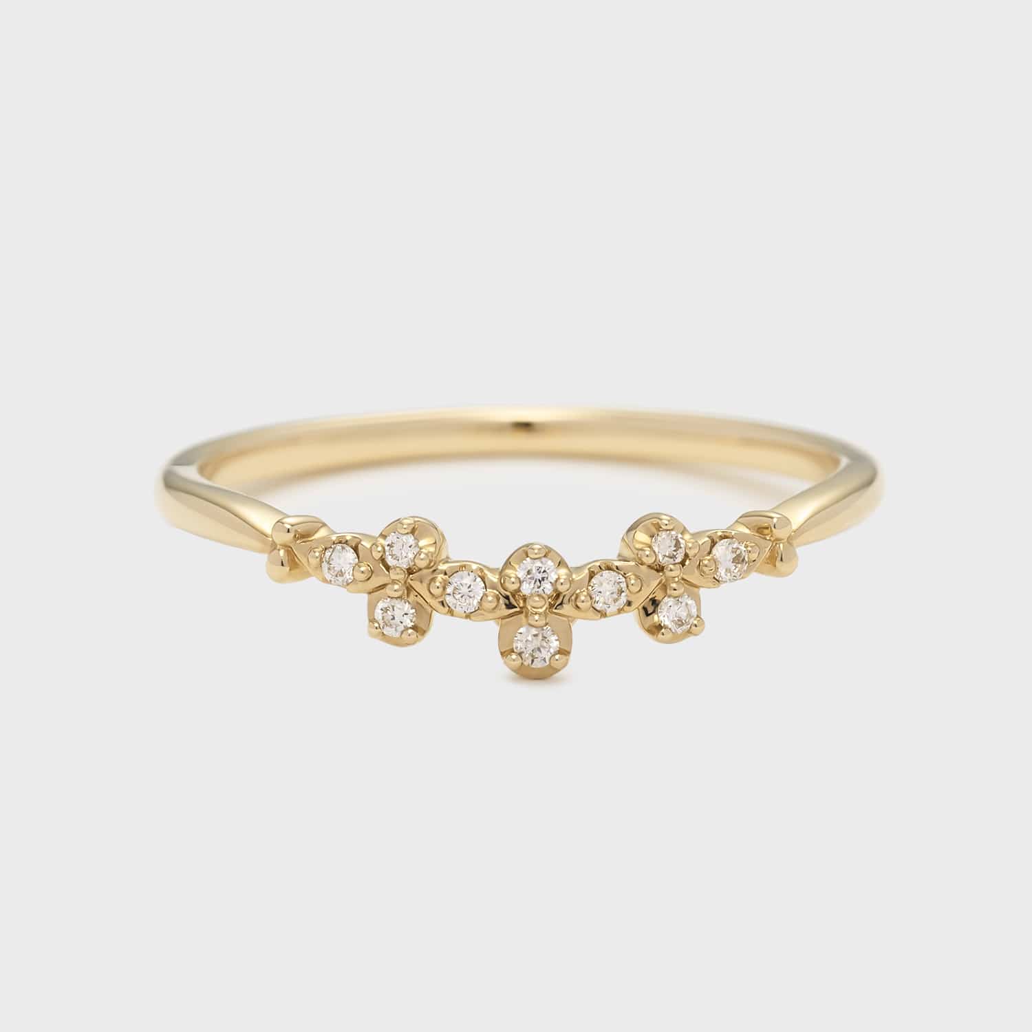 【Pocket Ring】K10ダイヤモンドリング 【Pocket Ring】K10ダイヤモンドリング