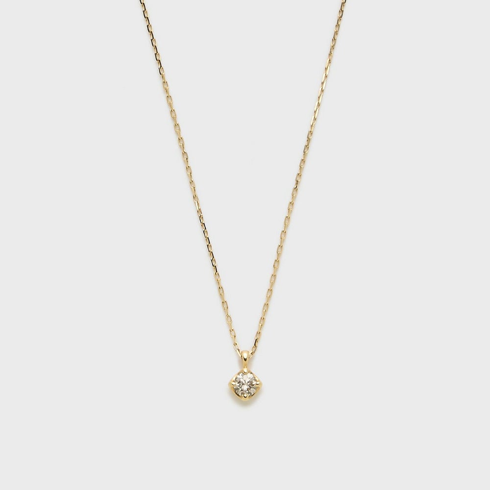 K10ダイヤモンドネックレス(0.08ct)
