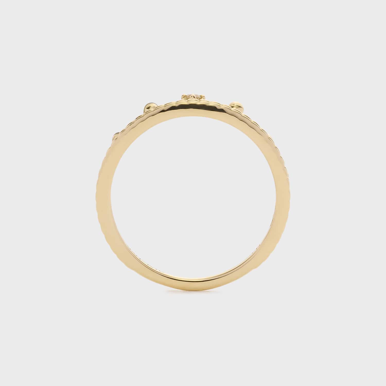 K10ダイヤモンドピンキーリング｜ピンキーリング｜ノジェス 公式