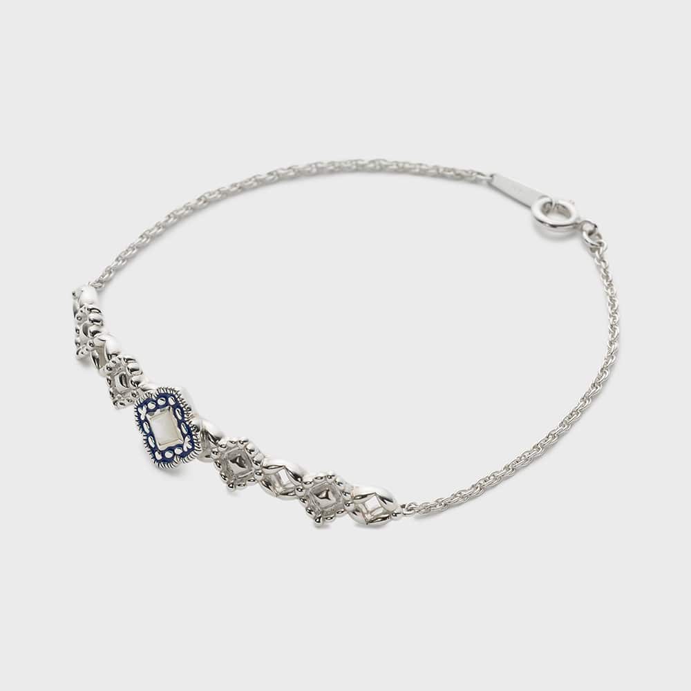 シルバーシェルブレスレット