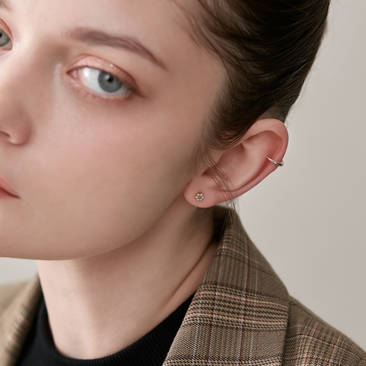 シルバーイヤーカフ（片耳用）