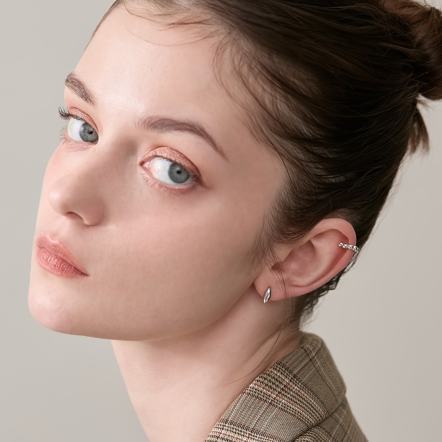 シルバーイヤーカフ（片耳用）