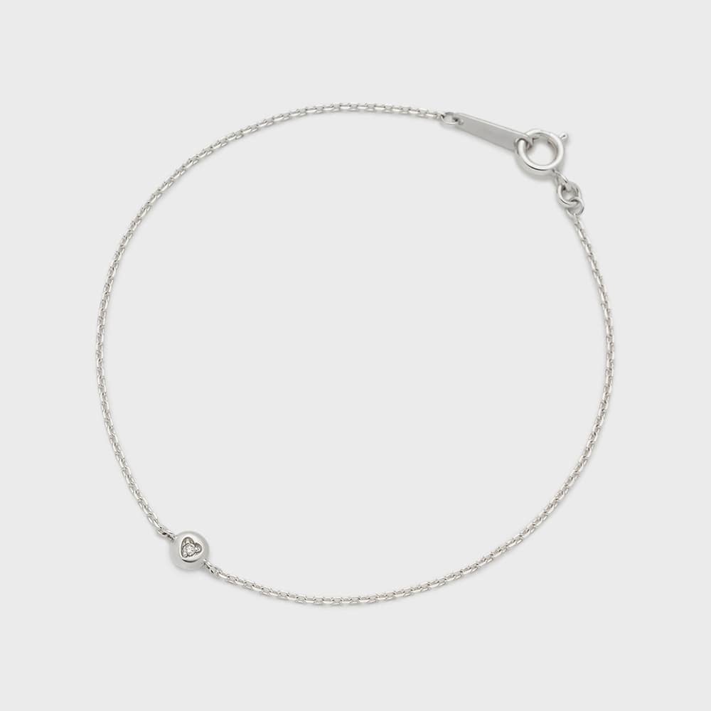 シルバーダイヤモンドブレスレット