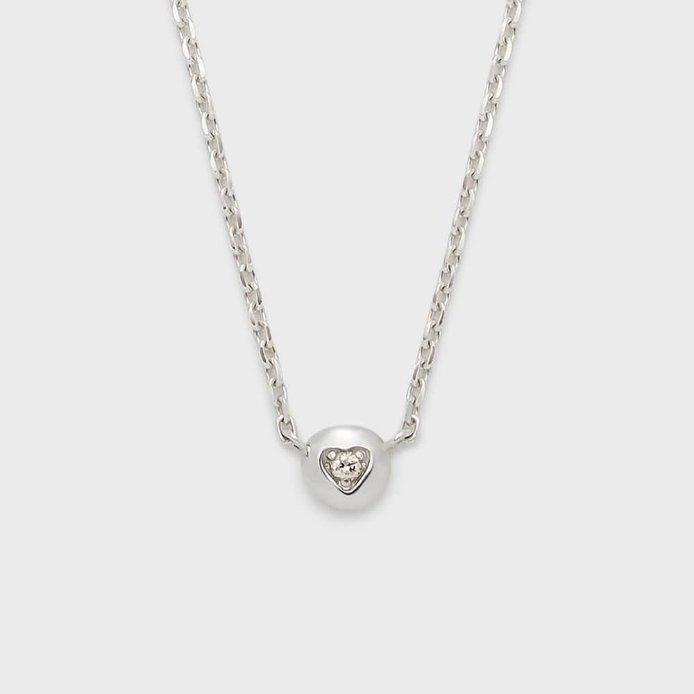 シルバーダイヤモンドネックレス