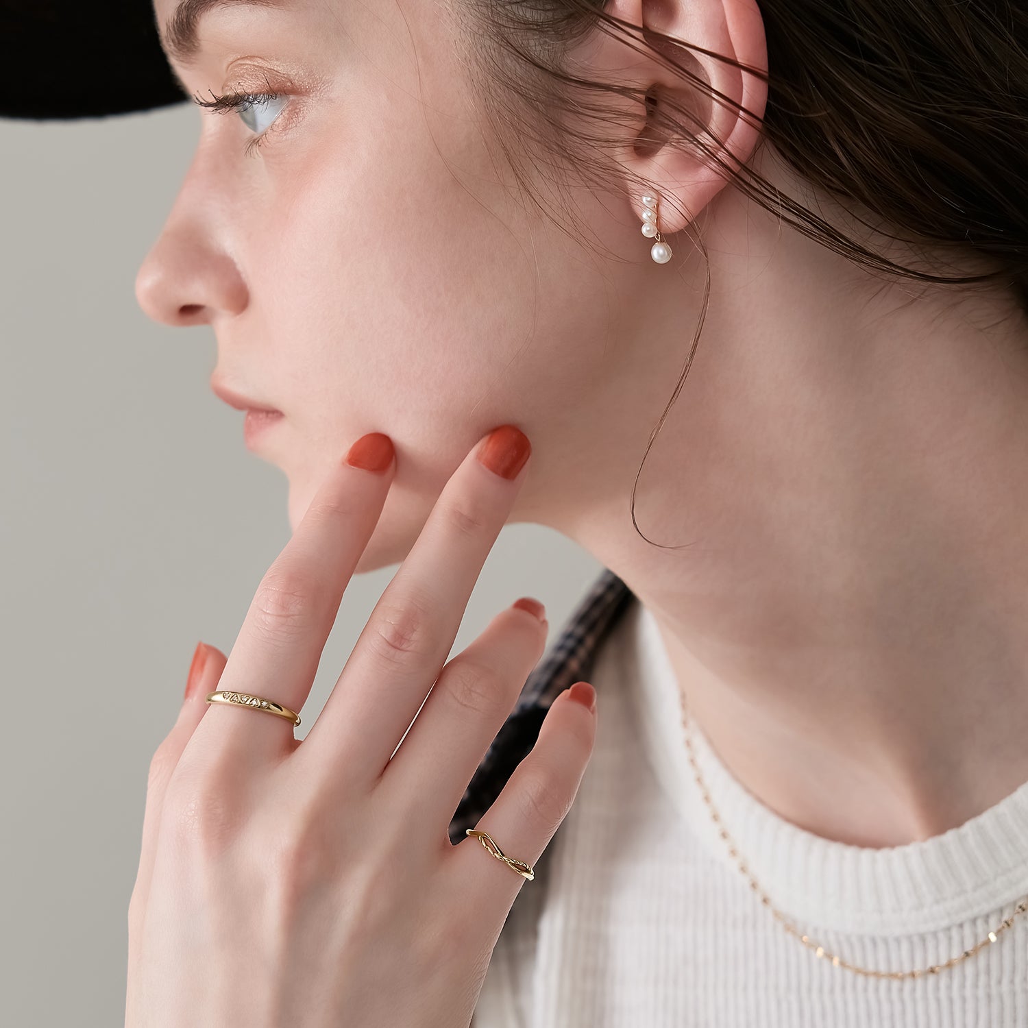 K10ピンキーリング