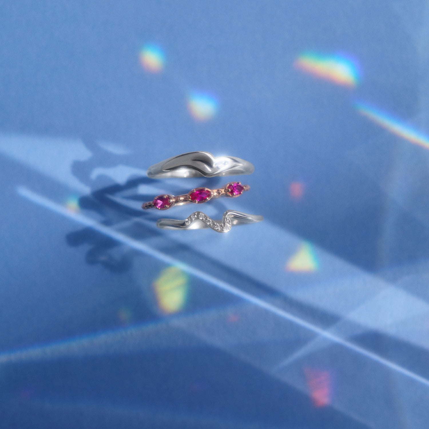 Pocket Ring】シルバーダイヤモンドリング（0.03ct）｜リング