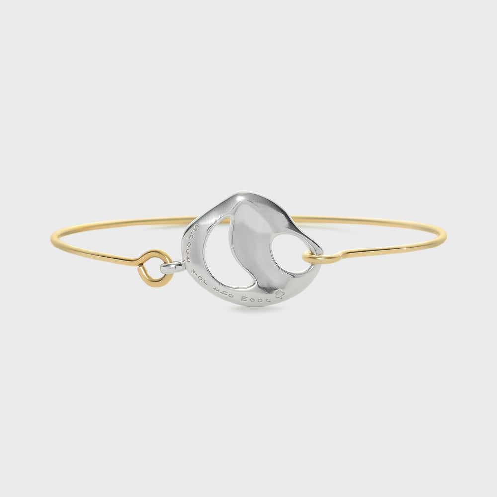 シルバームーンブレスレット