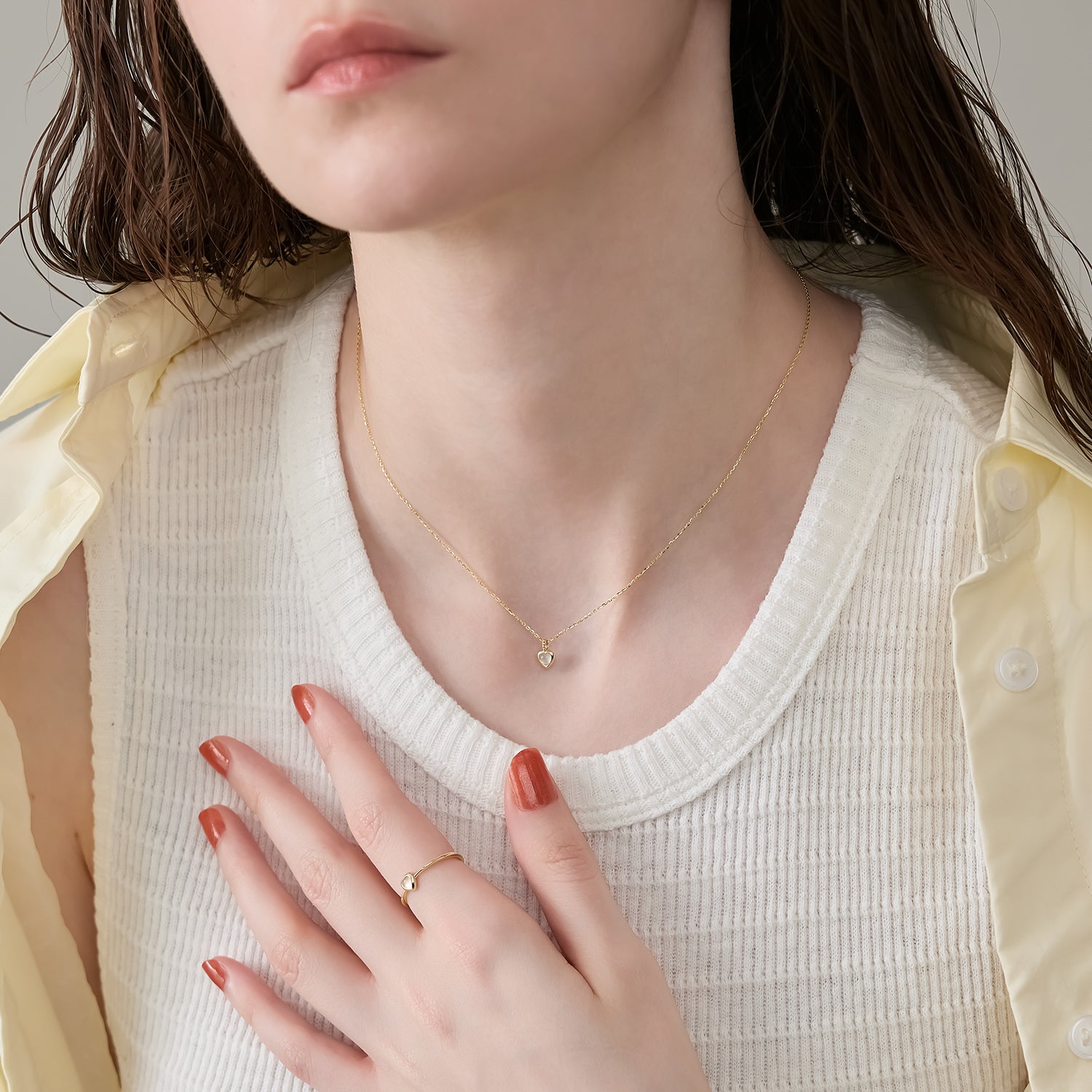 K10クォーツネックレス