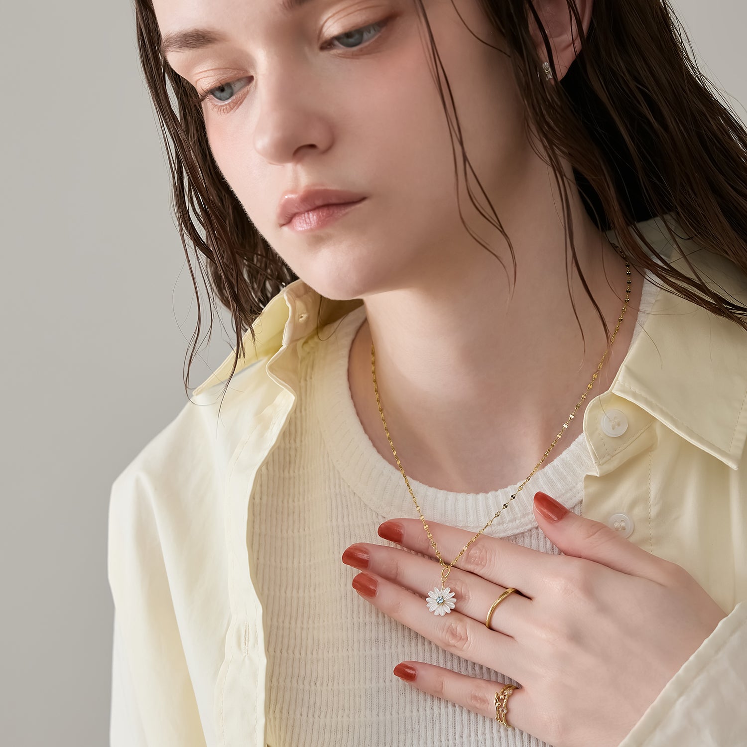 ゴールドシェルチャーム